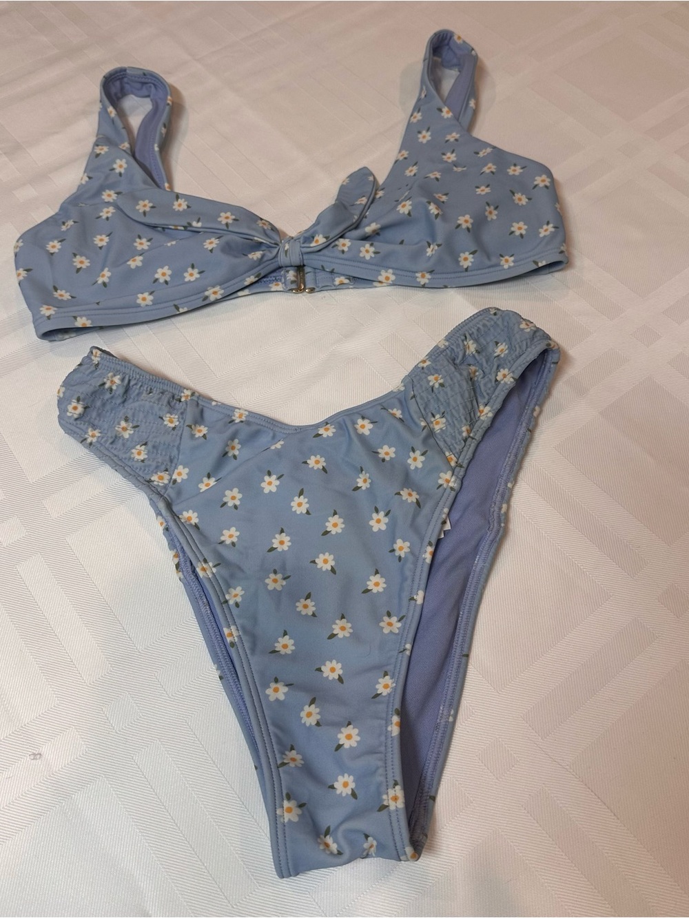 Hollister Co. Light Blue Daisy
Bikini Set